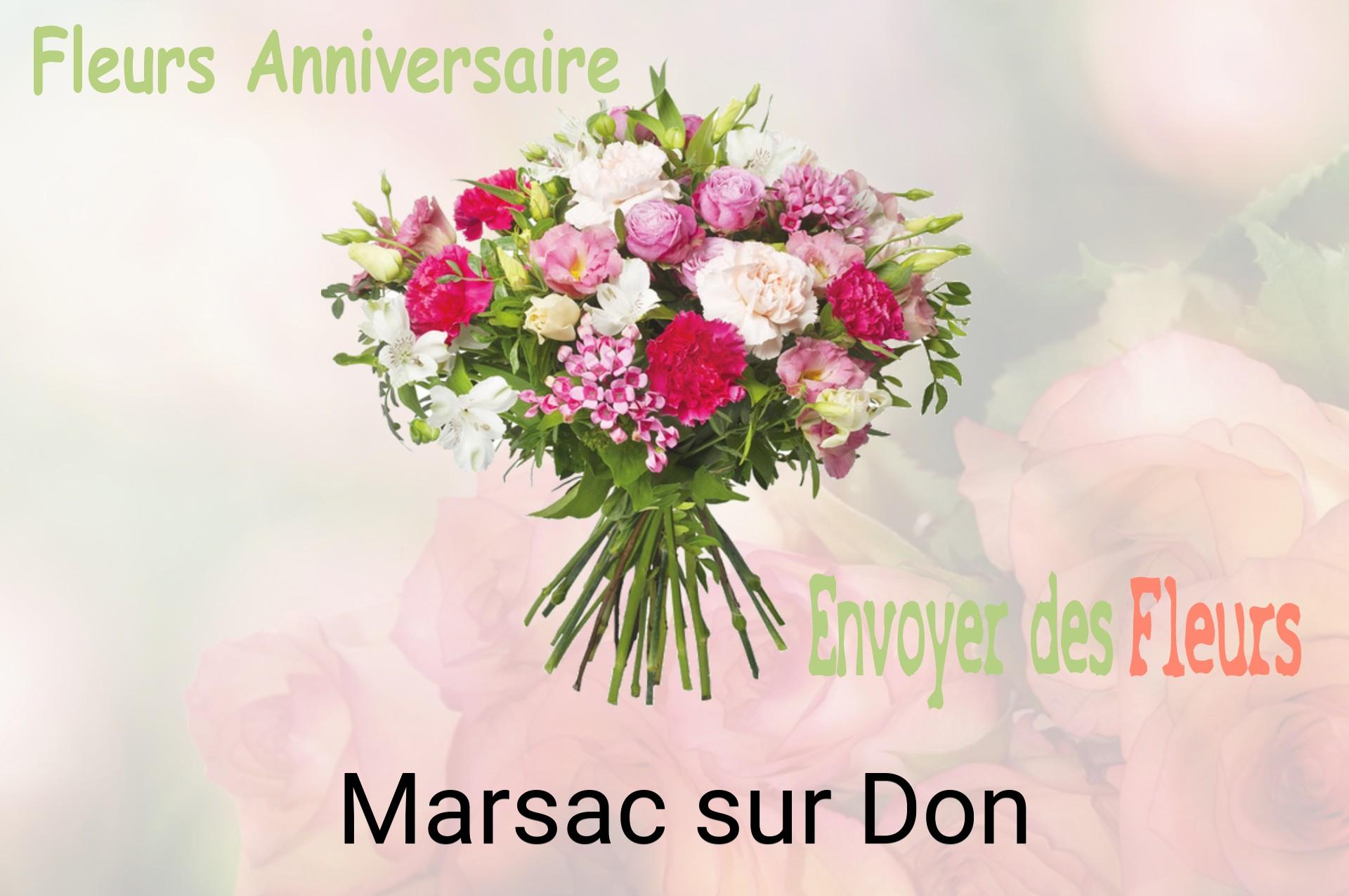 Bouquet de fleurs d’anniversaire livré à Marsac-sur-Don